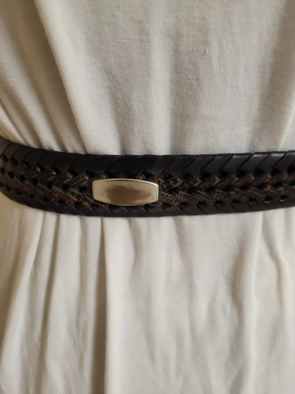Brighton woven leather
